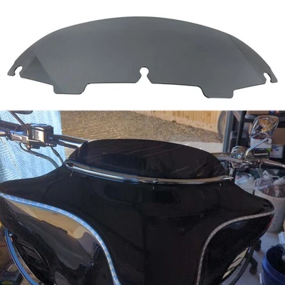 4.5" Smoke Windshield Windscreen For Harley Touring FLHT FLHTCU FLHX FLHTK 96-13 Foto 1 de 4