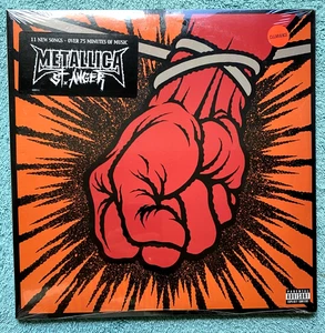 METALLICA SEALED 2003 1ST PRESS ST. ANGER 2 LP METAL + HASHTAG & SECURITY SEAL - Bild 1 von 2