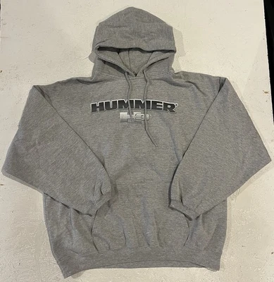 Sudadera con Capucha Gris Talla 2XL Gráfica Coche General Motors Hummer H3 De Colección Años 90 Foto 1 de 4