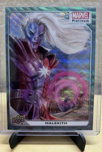 2023 Upper Deck Marvel Platinum Blue Surge Malekith #25 - Foto 1 di 2