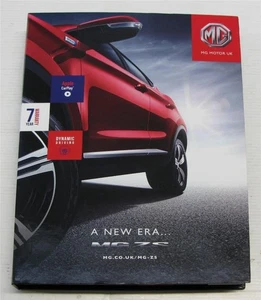 MG ZS Auto Press Pack Werbe Werbe Werbestück New Era 2017 - Bild 1 von 7