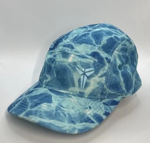 Nike Kobe Bryant AW84 White/Polarized Blue 5 Panel "Be Water" Hat Mamba - Picture 1 of 8