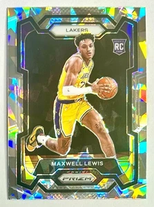 2023-24 Prizm Maxwell Lewis Silver Cracked Ice Prizm Refractor Rookie SP RC #143 - Bild 1 von 12