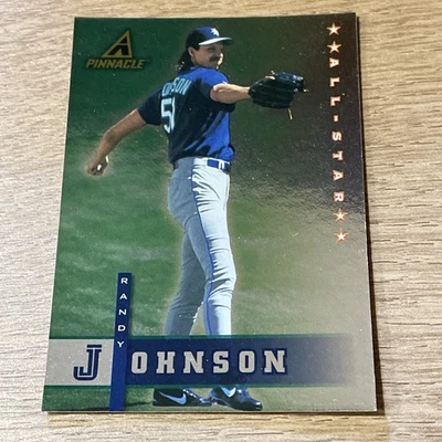 Randy Johnson 1998 Pinnacle Card #13. Seattle Mariners  All Star. - Image 1 of 2