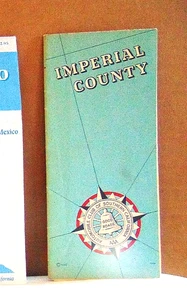 1954 AAA Straßenkarte von Imperial County, Kalifornien - Bild 1 von 1