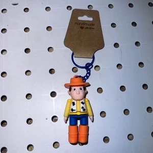 Toy Story Woodie Keychain Keyring 2.5” By Hand Made With Love New 3D Printed - Picture 1 of 6