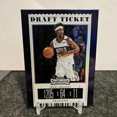 2019 Contenders Draft Picks Variation Ticket /99 Jrue Holiday (White Jersey) #23 - Image 1 of 2