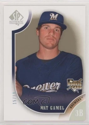 2009 SP Authentic Titanium /19 Mat Gamel #158 Rookie RC - Image 1 of 2