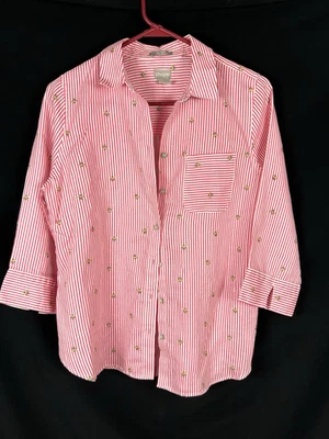 Top Chicos 0 sin botones de hierro manga 3/4 rayas rojas abejorro 4-6 FreshChic Foto 1 de 4