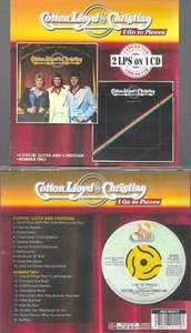 COTTON, LLOYD & CHRISTIAN-I GO TO PIECES/BEST OF-2 LPS ON 1 CD NEW IMPORT - Picture 1 of 1