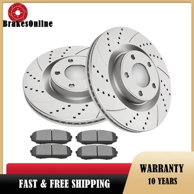 Pastillas de rotores de freno delanteros de 320 mm aptas para Ford Edge 2007-2014 Lincoln MKX 2007-2015 Foto 1 de 4