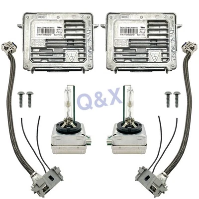 2x OEM 14-20 Jeep Grand Cherokee Xenon Ballast & D3S Bulb Wire Kit Control Unit. - Изображение 1 из 3
