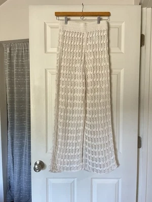 Pantalones de natación Abercrombie & Fitch XSS para mujer de ganchillo de pierna ancha Foto 1 de 4