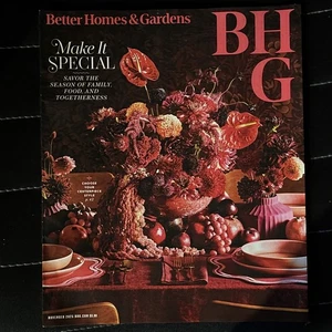 BETTER HOMES & GARDENS Magazine 2025 Nov ~Savor the Season of Family, Food - Picture 1 of 1