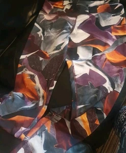 Ladies REEBOK Running Leggings, multicoloured - Size L - Picture 1 of 4