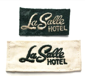 VTG La Salle Hotel Hotel Motel patch 2.25-3.25" older - Picture 1 of 2