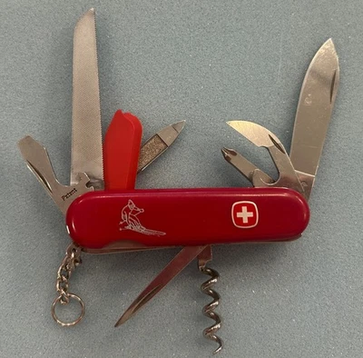 Wenger Swiss Army Knife "Skier" Delux, metal Saw  DNASH  85mm Very Rare Retired - Image 1 of 3