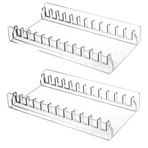 1X(CD-Halter, 2er-Pack, Transparente CD-Organizer Aus Acryl, CD-Präsentatio9076 - Afbeelding 1 van 7