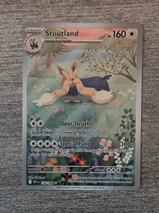Pokémon TCG Stoutland 156/086 Illustration Rare - 1133 - Picture 1 of 2
