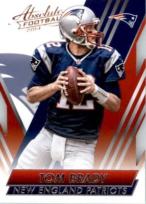 Tom Brady - 2014 Panini Absolute - #44 - Retail Football - Image 1 of 2