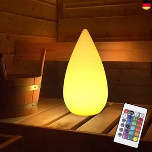 ACMHNC Kabellos Sauna Lampe Akku Tischlampe Dimmbar Mit Fernbedienung, LED - Bild 1 von 13