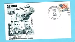 GEMINI 8 - Launch - Astronauts Scott & Armstrong - 03/16/66 - Cape Canaveral, FL - Picture 1 of 1
