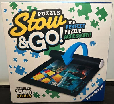 New Sealed Ravensburger Puzzle Stow And Go (1500pc Puzzle) - Image 1 of 4