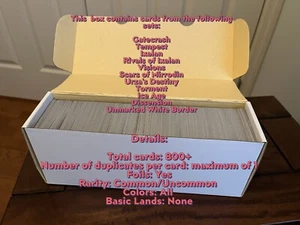 800+ MTG Cards: Iconic Masters, Rise of the Eldrazi, Odyssey, Theros, Core 2013 - Picture 1 of 5