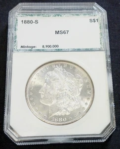 GEMA DÓLAR PLATA MORGAN 1880-S + BU. REBAJADO 28/02/25 (2069) - Imagen 1 de 4