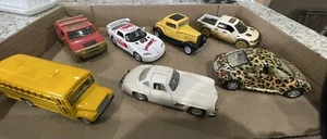 Kinsmart Die Cast Pullback Current Model Cars Lot Of 6 Kinsmart HW Others - Picture 1 of 4
