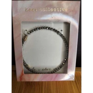 Keep Collective ~ Rebel Coil Armband ~ Gold/Hämatit - Bild 1 von 3