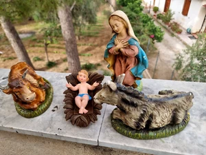 FONTANINI LOTTO PERSONAGGI SERIE 30 CM PLASTICA E CARTAPESTA - Foto 1 di 10