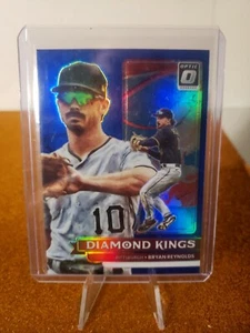 BRYAN REYNOLDS 2022 PANINI DONRUSS OPTIC Diamond Kings BLUE PRIZM # /75 - Picture 1 of 2