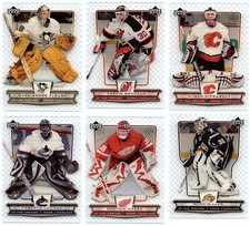 2007-08 MCDONALDS UD IN THE CREASE COMPLETE 6 Hockey CARD Insert Hasek Brodeur