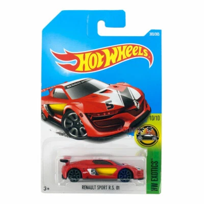 Hot Wheels Renault Sport R.S. 01         HW Exotics      -Wear on Card - Image 1 of 4