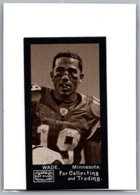 2008 TOPPS MAYO FOOTBALL CUT PLUG MINI  YALE BACK 5 BOBBY WADE VIKINGS - Image 1 of 2