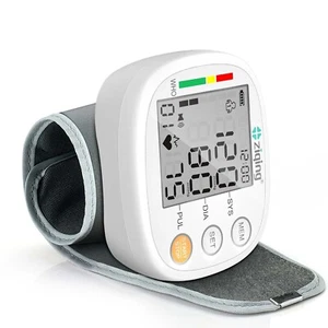 Ziqing Blutdruckmessgerät Pulsmesser Blutdruckmanschette Digital LCD Handgelenk - Bild 1 von 10