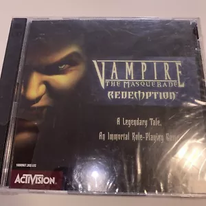Vampire: The Masquerade Redemption (PC, 2000) Windows 95/98, RARO sigillo gioco RPG - Foto 1 di 4