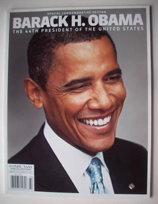 CONDE NAST BARACK H. OBAMA SPECIAL COMMEMORATIVE EDITION Magazine 2016 - Image 1 of 4