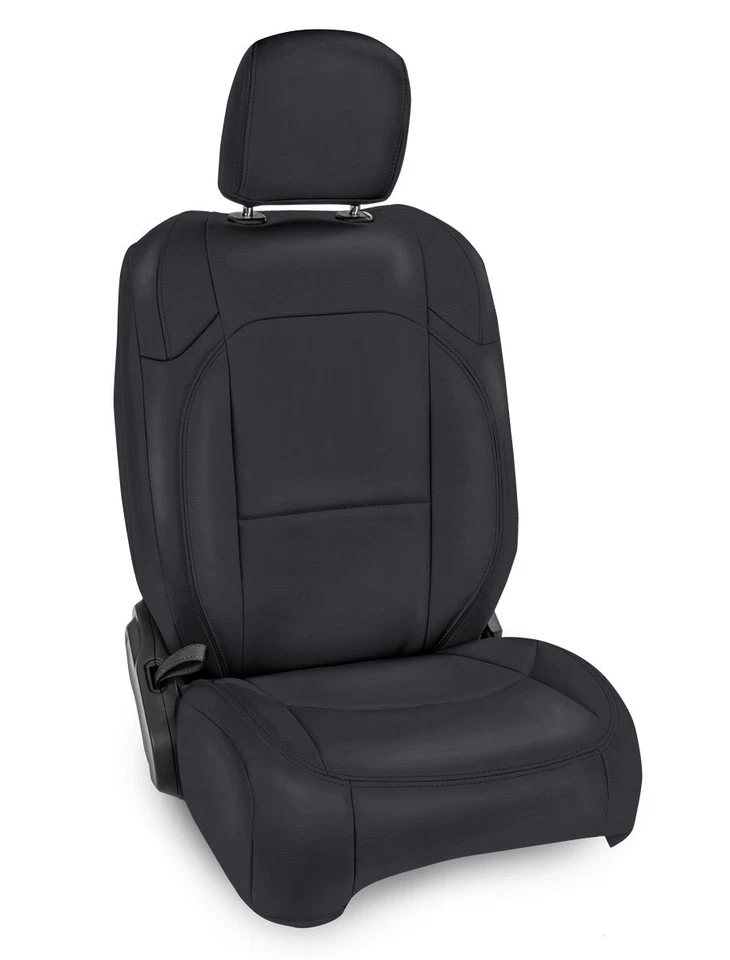 Fundas de asiento delanteras Bestop PRP B040-02, todas negras; para Jeep JL 4DR Rubicon (par) Foto 1 de 1