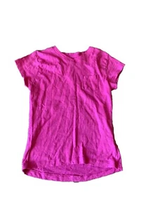 Star Basics Short Sleeve T Shirt Girl Youth Size M Medium 10 12 GUC Solid Soft - Picture 1 of 11