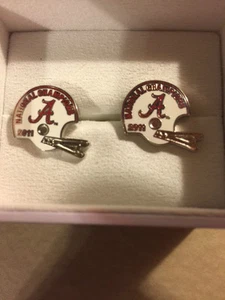 2011 Alabama Crimson Tide National Championship Cufflinks - Picture 1 of 1