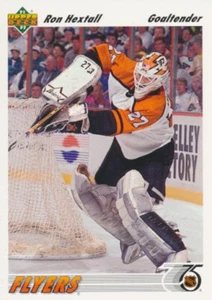 1991-92 Upper Deck #327 RON HEXTALL - Philadelphia Flyers - Bild 1 von 1