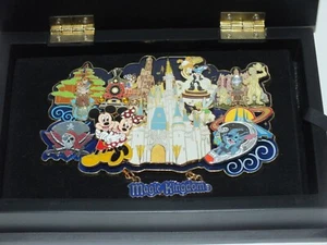 Disney Magic Kingdom Jumbo Pin 2006 Splash Mountain Cinderella's Castle Pirates - Picture 1 of 24
