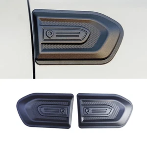 Matte Black Front Side Door Fender Wing Cover Trim For GWM Cannon 2.4T 2025 2026 - Picture 1 of 7