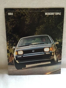 1984 MERCURY TOPAZ "GS" "LS" DIESEL MODELS BROCHURE "NOS" - Foto 1 di 5