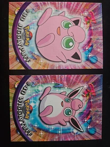 Pokémon Topps TV Animation Edition #39 Jigglypuff #40 Wigglytuff Regular LP - Picture 1 of 6