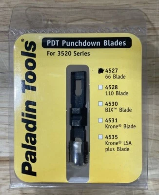 Paladin Tools PA4527 Standard PunchDown Tool Blade - Style 66, 1" Blade - Image 1 of 3