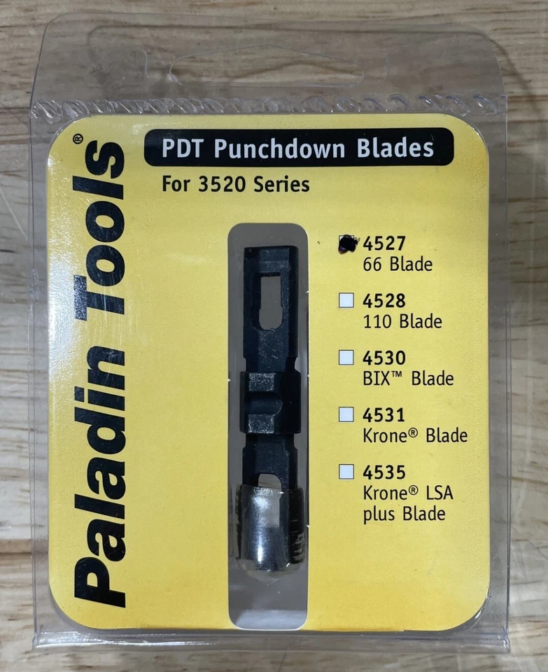 Paladin Tools PA4527 Standard PunchDown Tool Blade - Style 66, 1" Blade - Image 1 of 3
