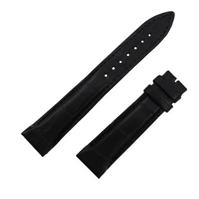 Banda Franck Muller 19-16 mm de cuero negra para hombre Foto 1 de 2